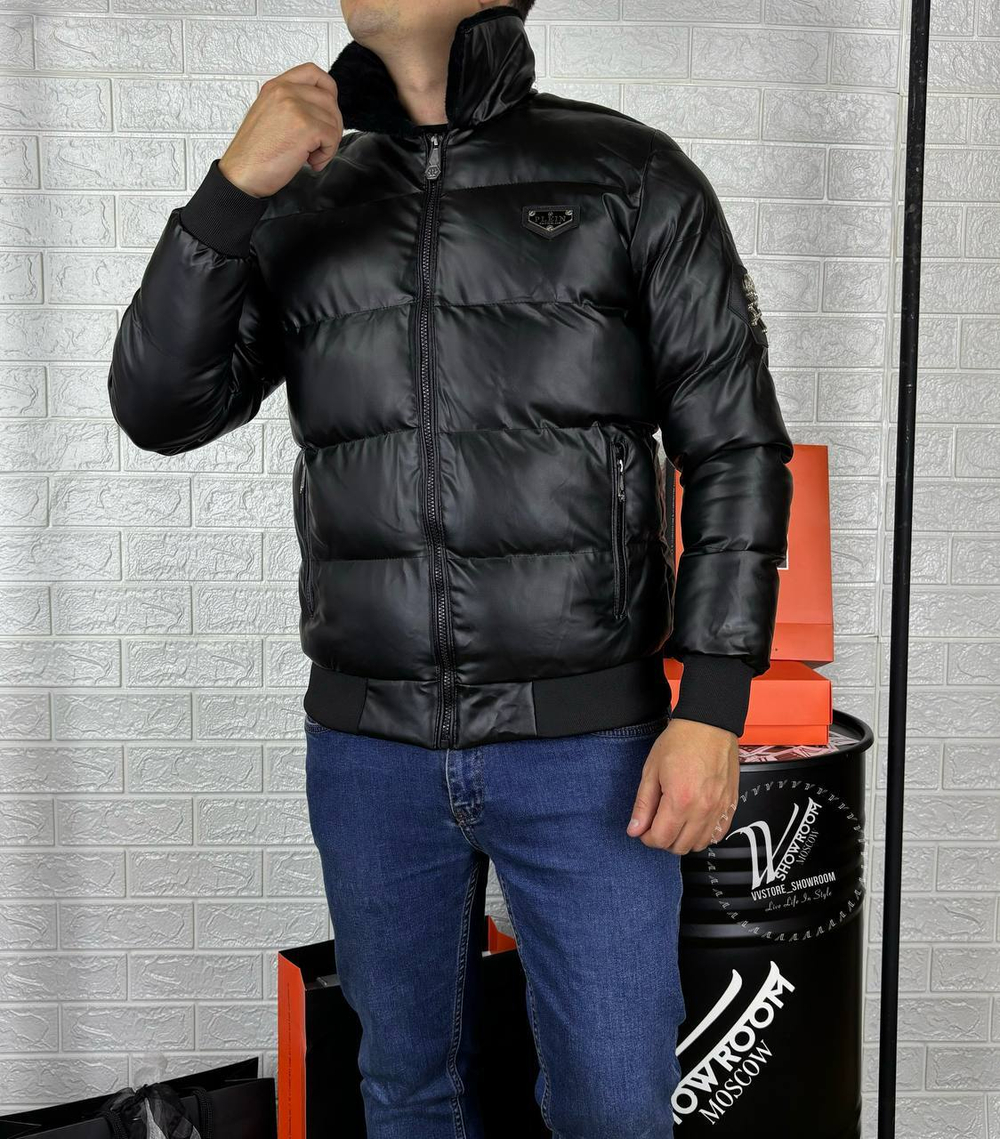 Пуховик короткий Philipp Plein