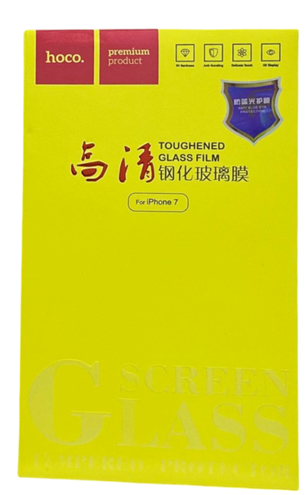 Защитное стекло для i-Phone 7 Hoco anti-blue ray GH1