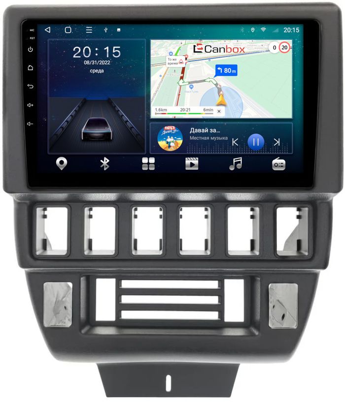 Магнитола для Lada 4x4, Urban, Bronto 1993-2019 - CanBox 9-1627 Android 10, SIM-слот