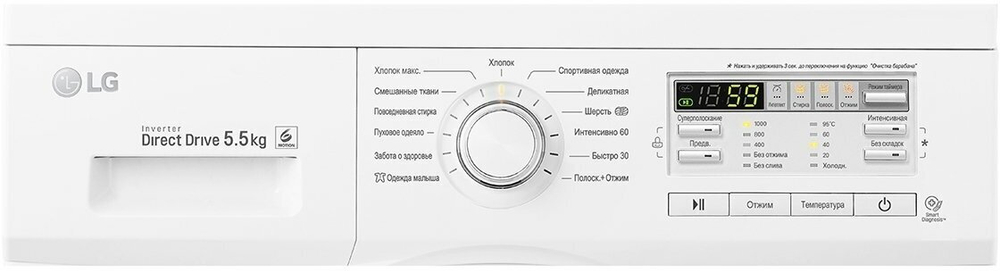 Стиральная машина узкая LG F10B8MD