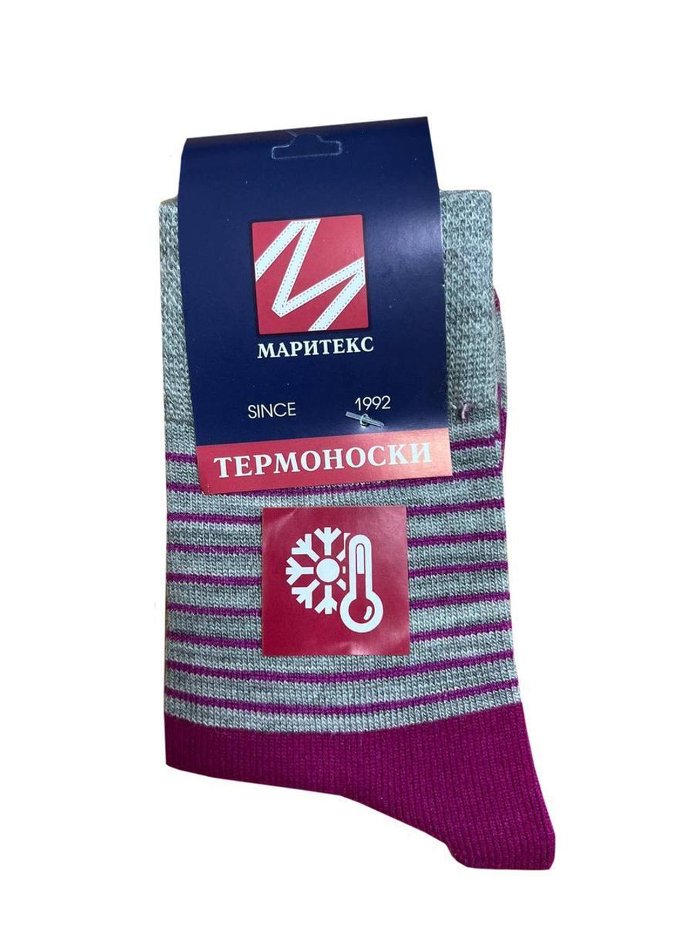 Носки детские КТ145 сер.-мел. р.18 (Маритекс), 1 шт.