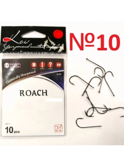 Крючок KOI "ROACH", размер 10 (INT), цвет BN