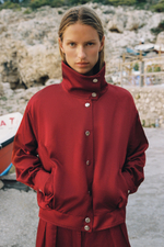 БОМБЕР С ВОРОТНИКОМ-СТОЙКОЙ — ZARA