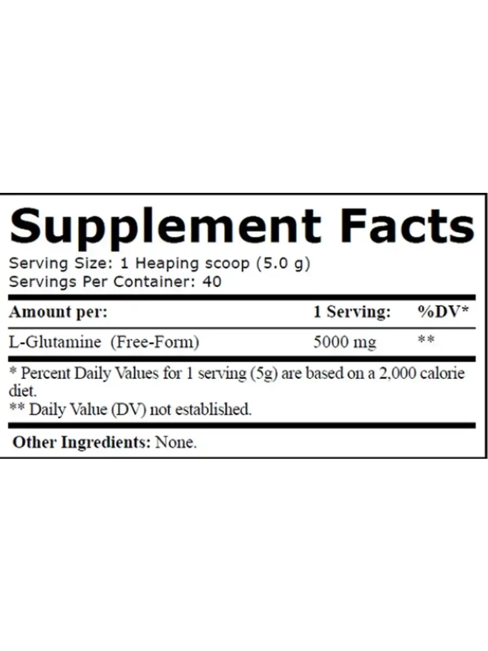 Glutamine 5000