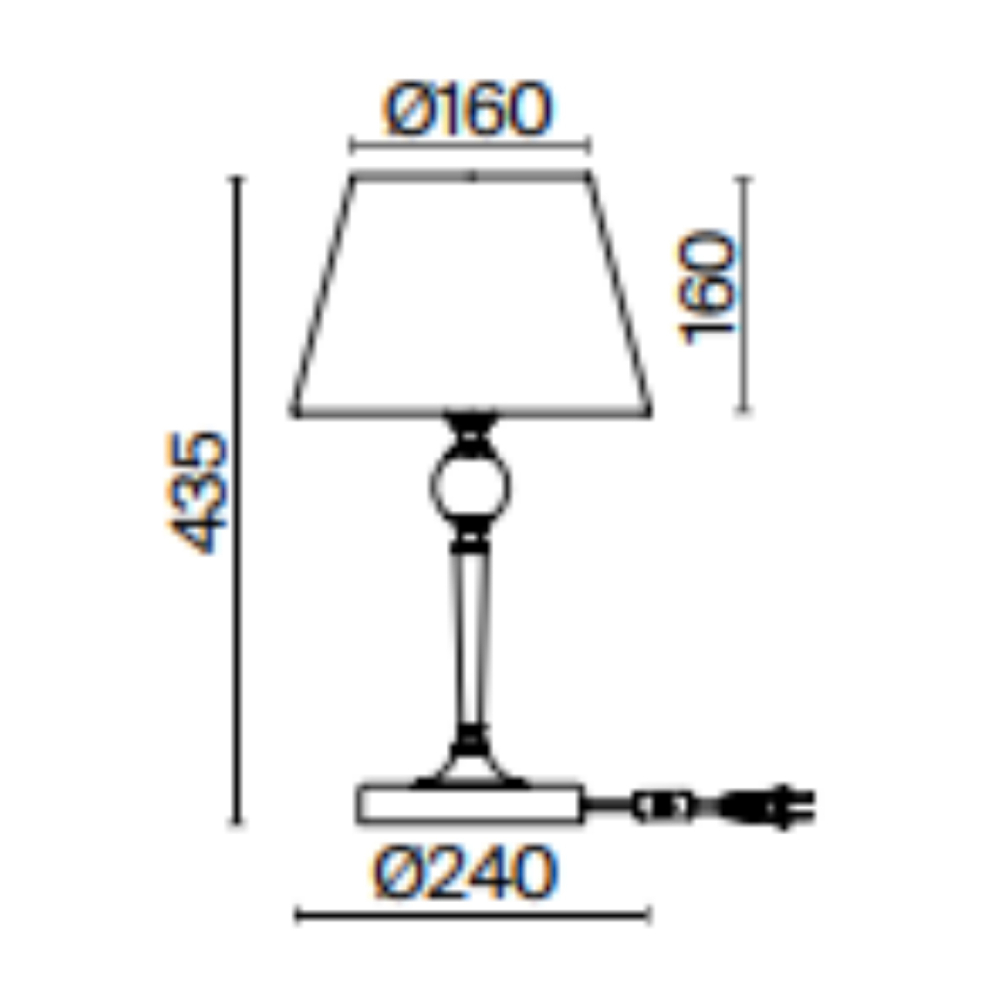 Настольный светильник Freya FR5190TL-01BS1