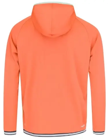 Куртка теннисная Head Topspin Hoodie - pastell green/print vision