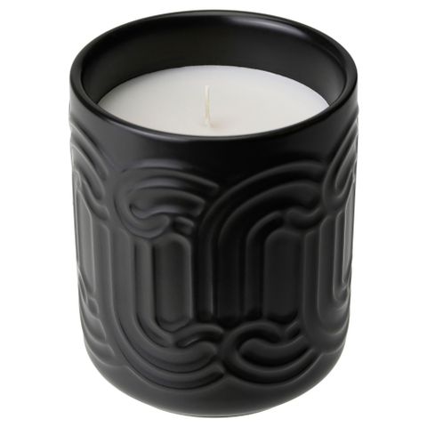 Свеча ароматическая IKEA SOTRONN (СОТРЕНН), Чай и имбирь, Черный, 45 часов