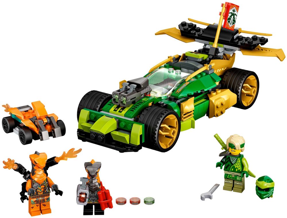 Конструктор LEGO Ninjago 71763 Гоночный автомобиль ЭВО Ллойда