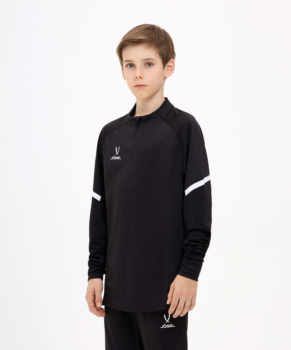 Джемпер тренировочный. Jogel CAMP 2 Training Top, черный, детский