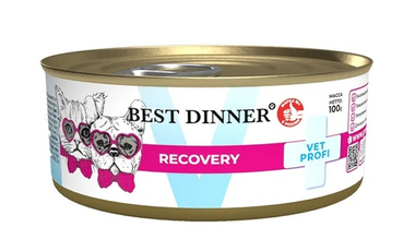 Best Dinner Vet Profi Recovery консервы для животных 100 г