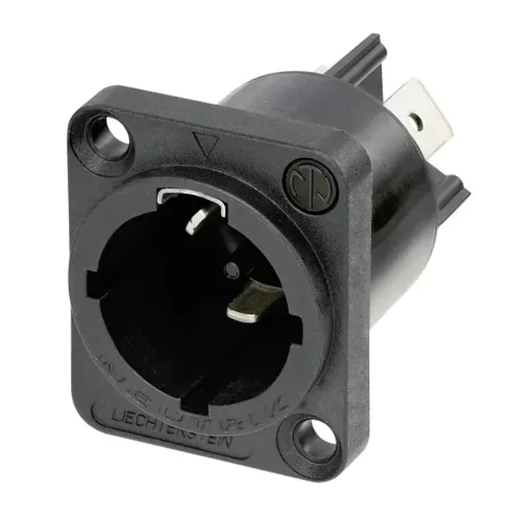 Neutrik NAC3MPX-TOP панельный разъем PowerCon TRUE1, гнездо, 16A/250В влагозащищенный, IP65 и UL50E