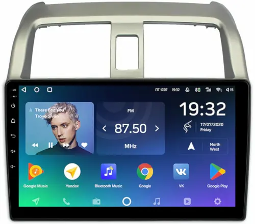 Магнитола для Honda Airwave 2005-2010 - Teyes CC2 PLUS монитор 9" QLED, Android 10, Быстрая, SIM-слот