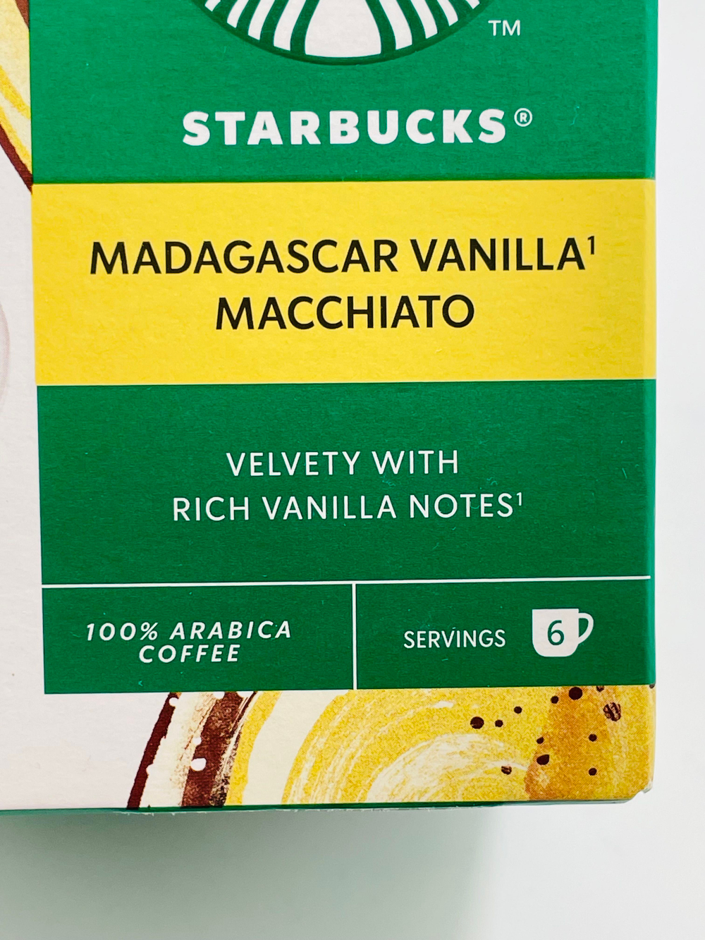 Кофе капсульный Nescafe Dolce Gusto Starbucks Madagascar Vanilla Macchiato, 6 порций