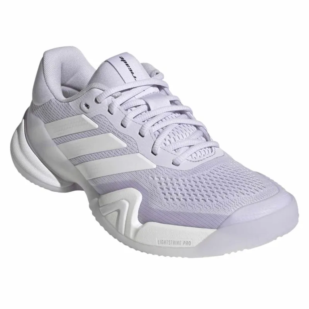 Женские Кроссовки теннисные Adidas Barricade 14 W Clay - frozen purple/cloud white/aurora ink