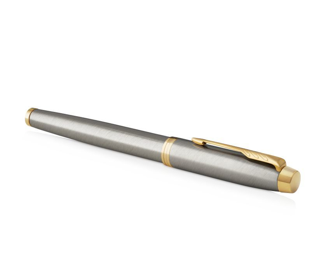 Parker IM Core - Brushed Metal GT, перьевая ручка, F