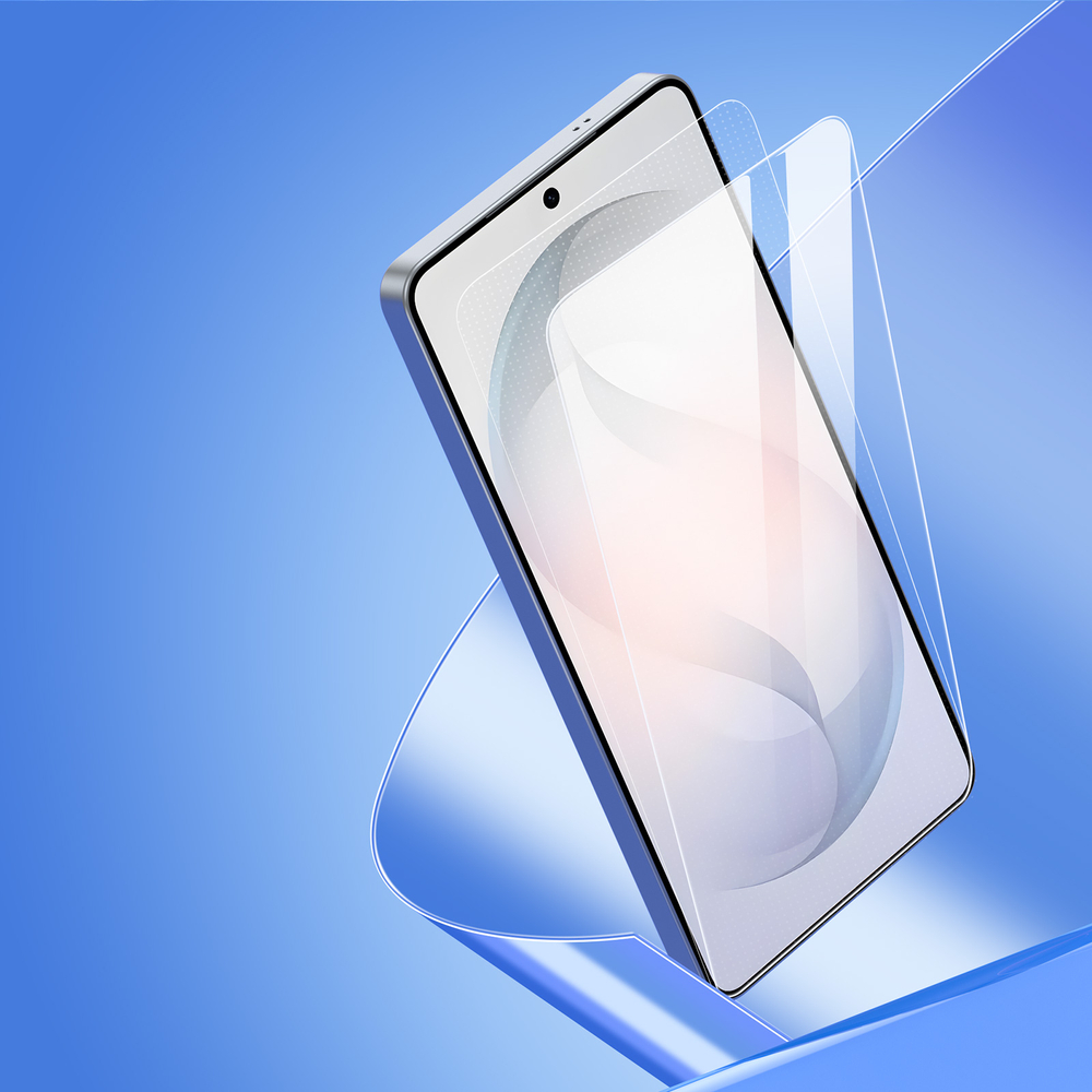 Защитное стекло на экран для Samsung Galaxy S26 Ultra, серия Roga Series от Dux Ducis (в комплекте ванночка для выравнивания и установки)