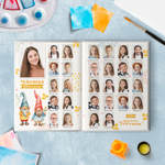 PSD-Шаблон фотокниги "Гномики"