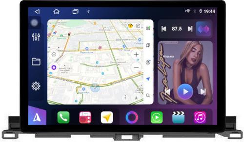 Магнитола для Toyota Highlander 3 XU50 2013-2020 - FarCar BX877 монитор 13" 2K QLED на Android 13, TS10, 6+128, CarPlay, 4G SIM-слот