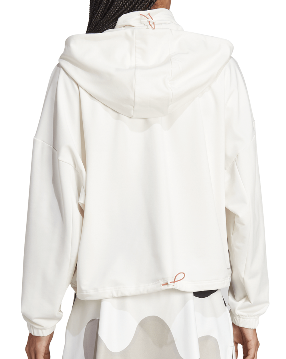Женская Кофта теннисная Adidas Marimekko Tennis Jacket - cloud white/разноцветный