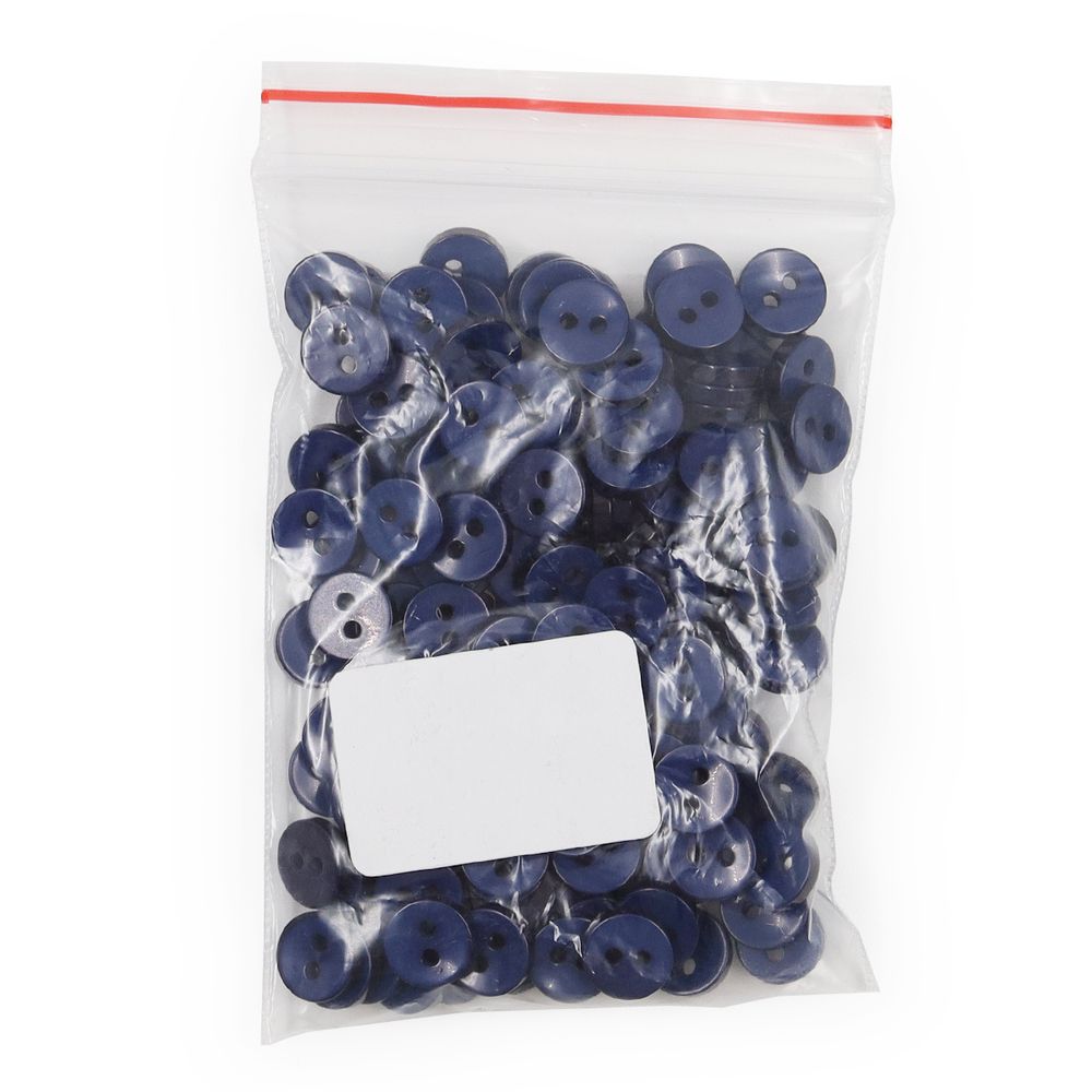 Пуговицы 2 прокола 14L=9 мм, (Blue2 (синий2)), NE74, 144 шт