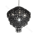 Pendant design lamp Giogali SP 80 A by Vistosi (Black)