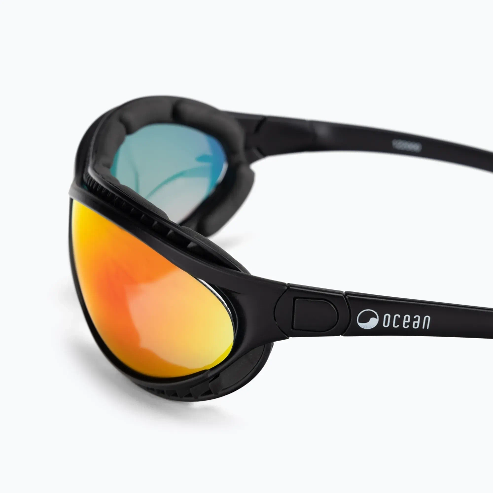 Спортивные очки OCEAN Tierra de fuego Matt Black / Revo Orange Polarized lenses