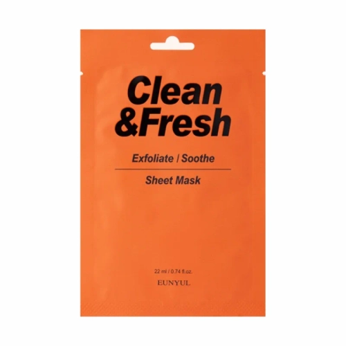 Eunyul Clean&Fresh Exfoliate/Soothe Маска отшелушивание/успокоение