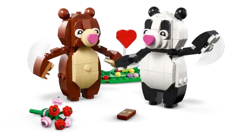 Конструктор LEGO 40821 Влюбленные медведи