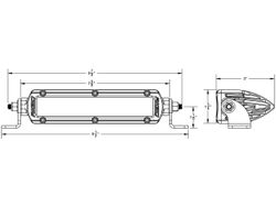 SR-Series 6" (Flood, Spot,  Diffusion, Combination)