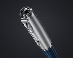 Перьевая ручка Parker 51 CORE MIDNIGHT BLUE CT, перо: F, цвет чернил: black/blue в подарочной упаковке.