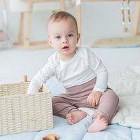 Лонгслив "Молоко" 3-18 м