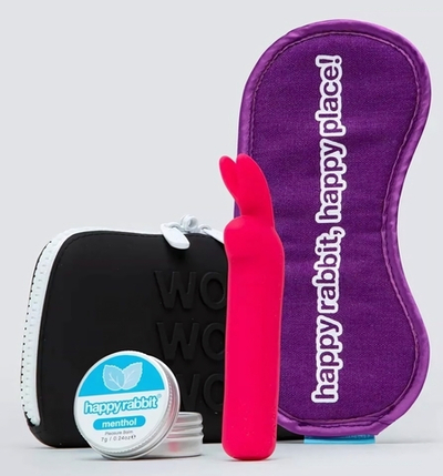 Набор для клиторальной стимуляции Clitoral Pleasure Kit из 4 предметов (Цвет: фиолетовый с розовым)