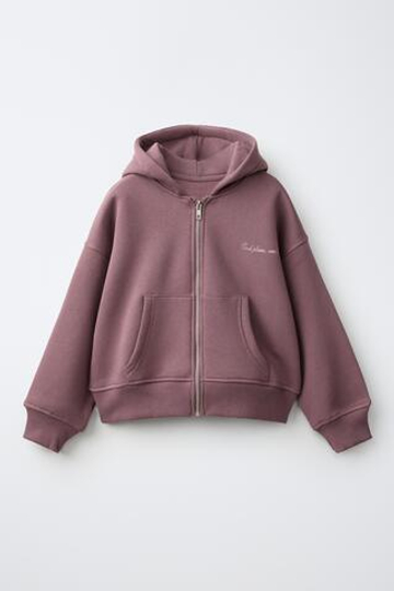 ZARA ТОЛСТОВКА С ПАЙЕТКАМИ, РОЗОВАТЫЙ