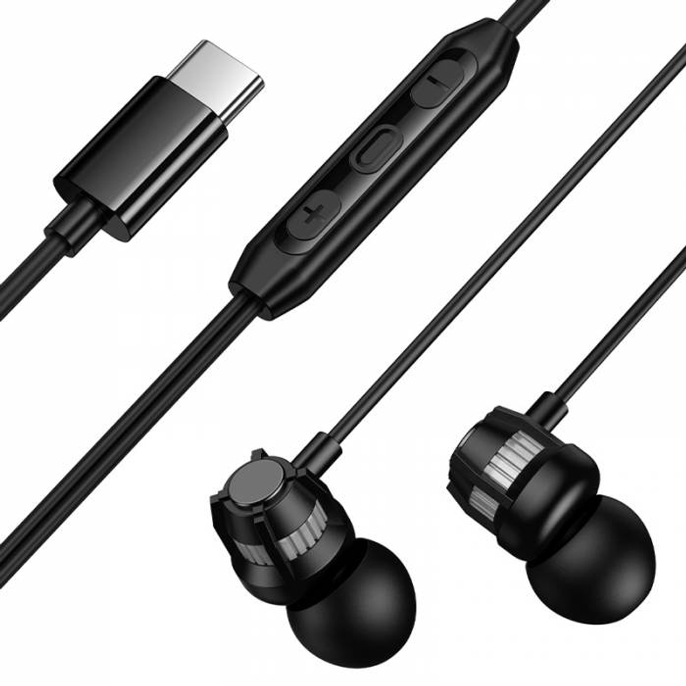 Проводные наушники для Type-C Borofone BM98 (black)