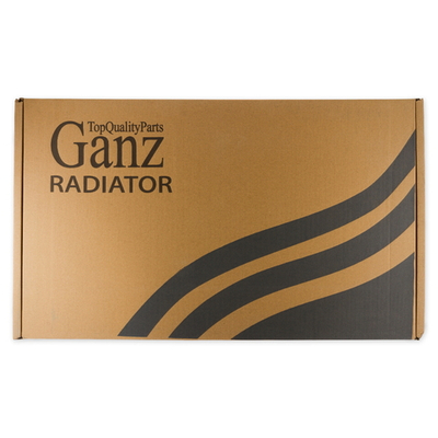 Радиатор для а/м ГАЗ-3302 алюминиевый 2-рядный с/о (до 1999г) GANZ GRF07009