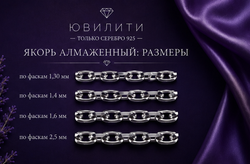 Якорь алмаженный по фаскам 1,6 мм