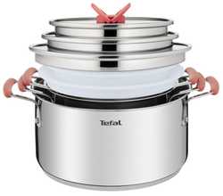 Набор посуды Tefal Opti'Space 13 предметов 2,1/3/5,2л 18/20/24см G720SD74