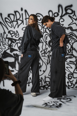 Брюки NEBBIA x Sexsdreams Unisex Wide-Leg Sweatpants 812