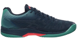 Мужские кроссовки теннисные Asics Solution Speed FF Clay - mako blue/white