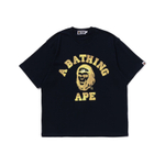 A Bathing Ape Bathing Ape College Graphic Tee синий