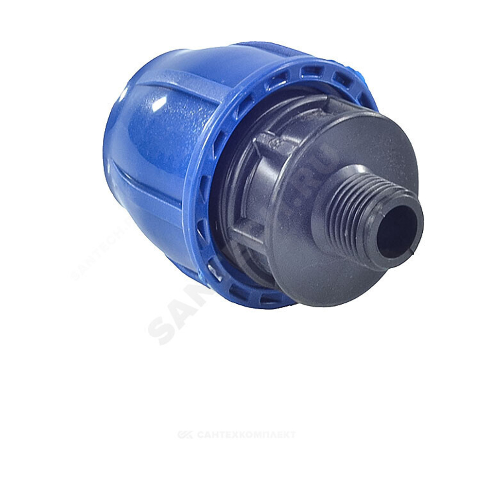 Муфта компрессионная ПЭ Дн 40х1 1/2" НР Ру16 RTP (РосТурПласт) 11510