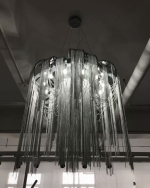 Pendant design lamp Volver by Terzani (Silver)