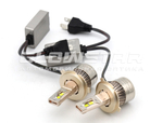 Светодиодные лампы Aozoom P6 H4 с вентилятором, 12V 55W 6000Lm (комплект, 2шт)
