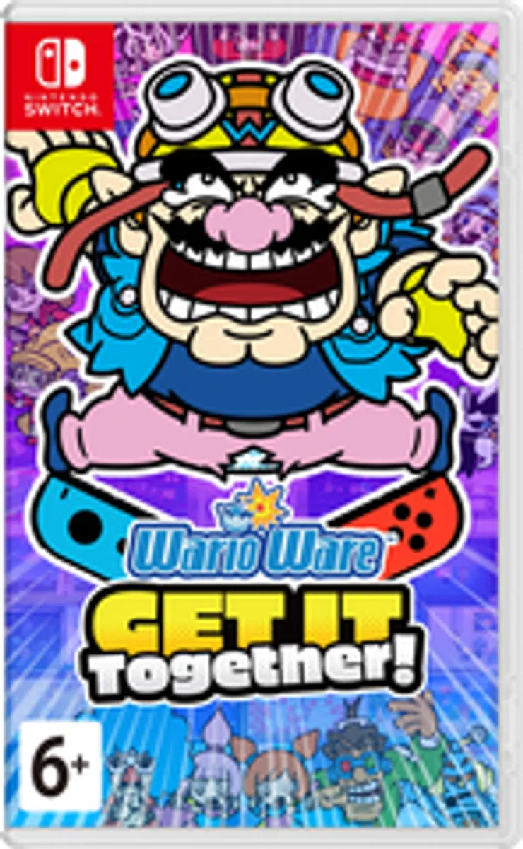 Игра WarioWare: Get It Together! (Switch) (Б/У)