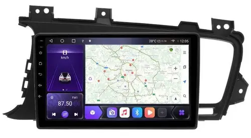 Магнитола для KIA Optima 3 2011-2013 TF - Kuberg OL-9745-IJ на Android 10, 4G SIM-слот