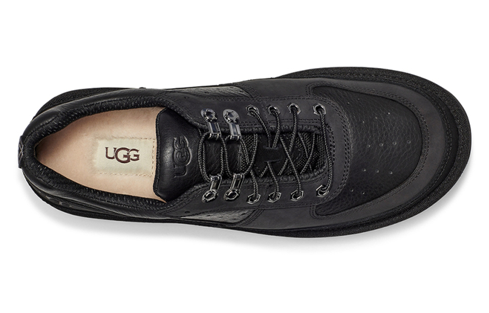 UGG Highland Sport Hiker Low Fleece Lined Casual Shoe Black