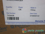 Турбокомпрессор, оригинал / TURBOCHARGER АРТ: T434436
