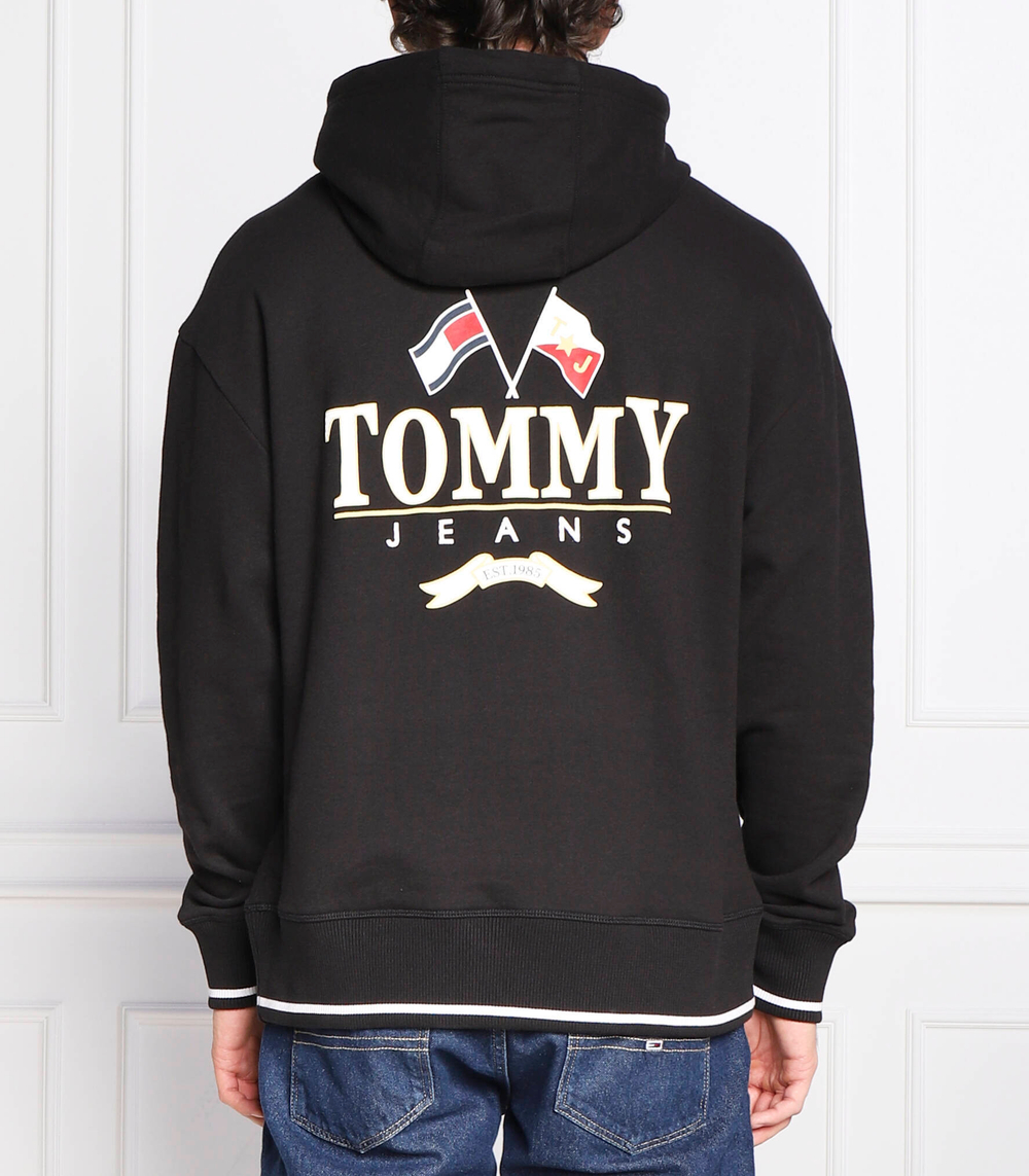 Худи skater prep back Tommy Jeans - черный(DM0DM15023)