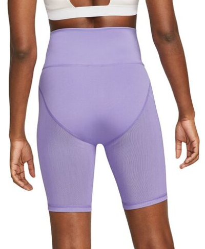 Женские Шорты теннисные Naomi Osaka Shorts - space purple/coconut milk
