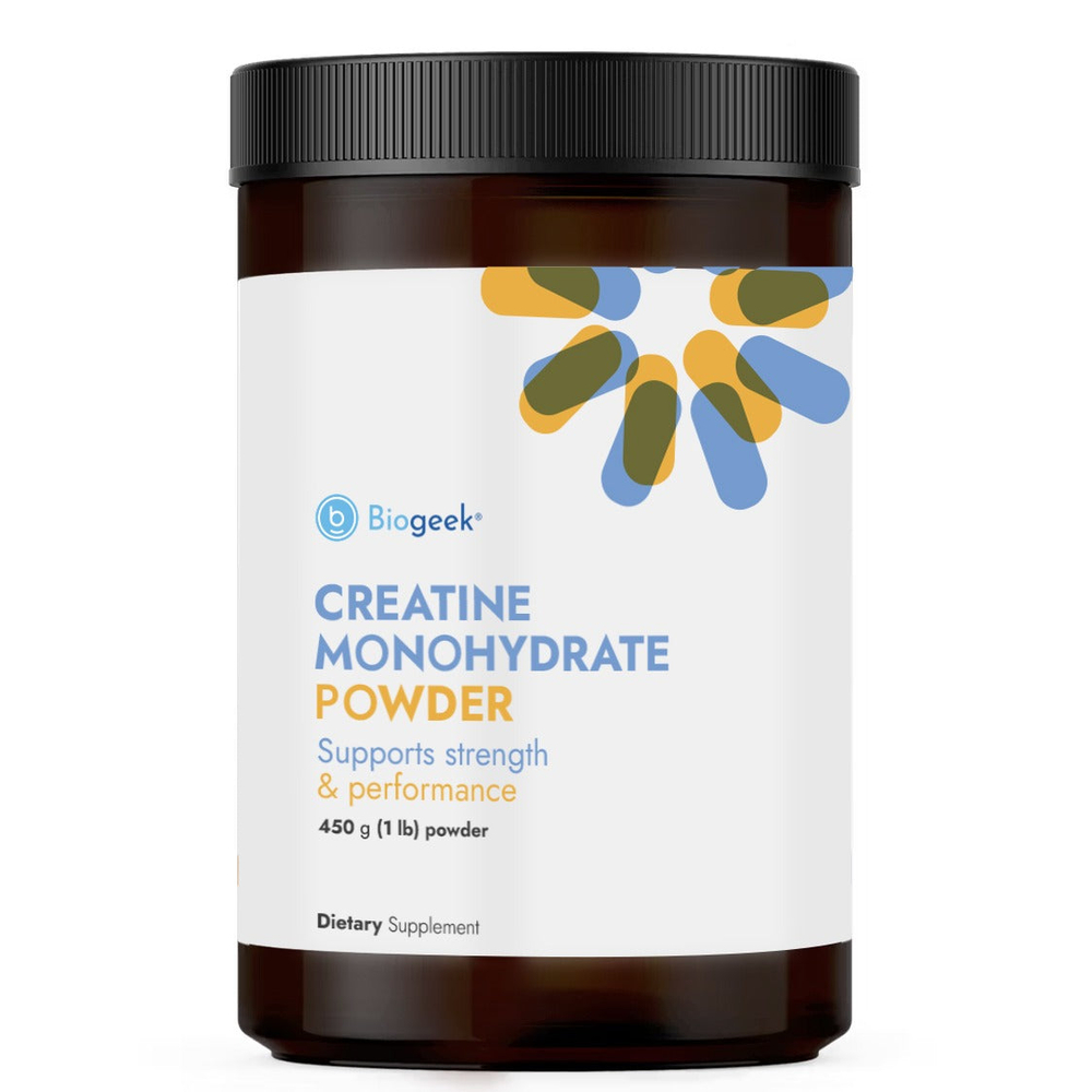 Creatine Monohydrate 450 g Powder Biogeek